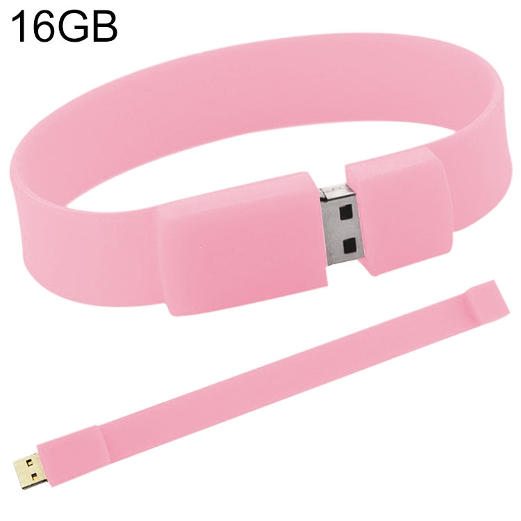 16GB Silicon Bracelets USB 2.0 Flash Disk