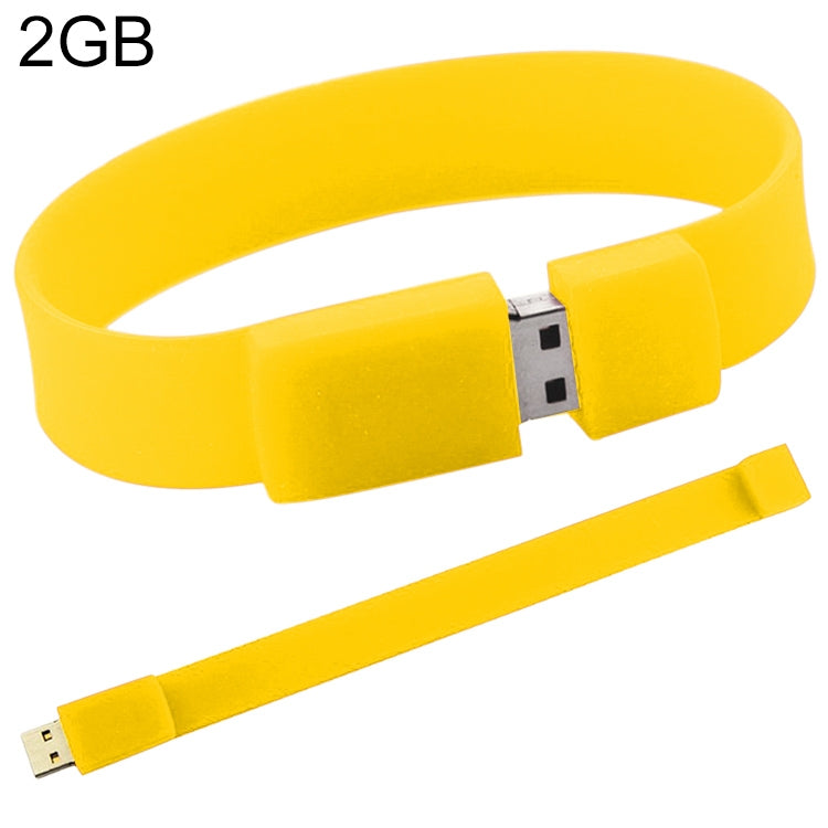 2GB Silicon Bracelets USB 2.0 Flash Disk