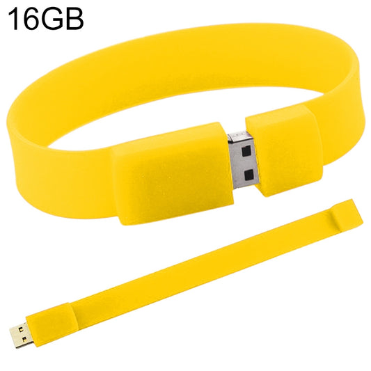 16GB Silicon Bracelets USB 2.0 Flash Disk