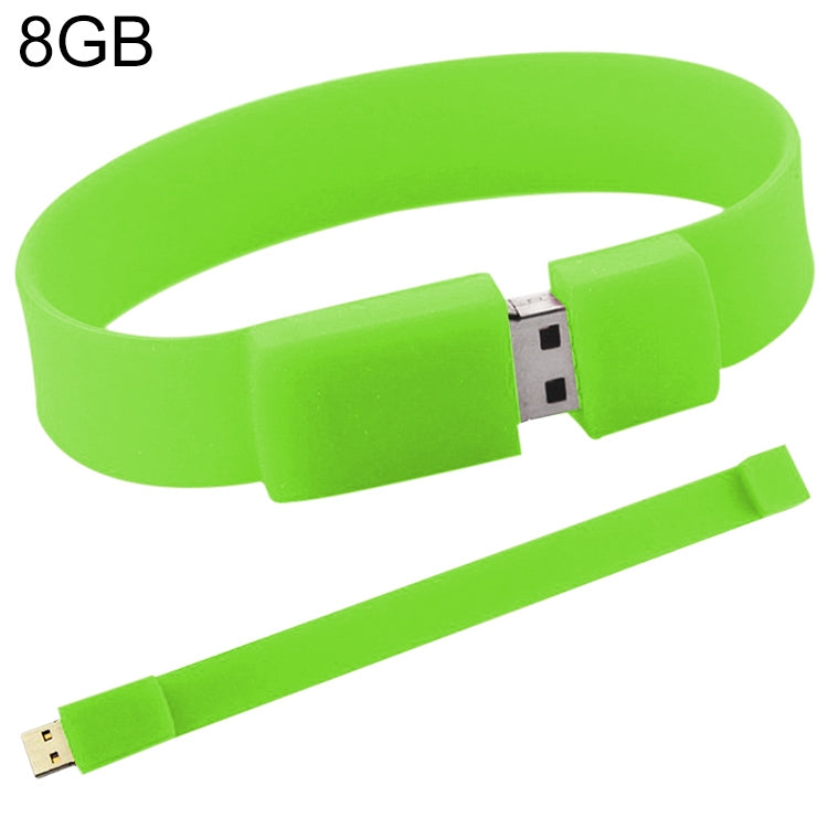 8GB Silicon Bracelets USB 2.0 Flash Disk