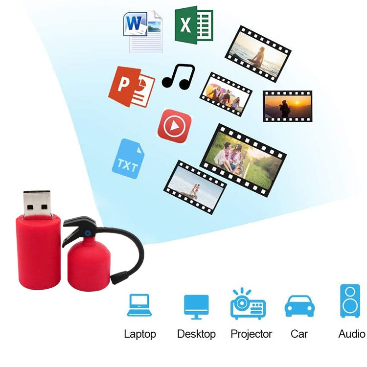 Extinguisher Style USB Flash Disk