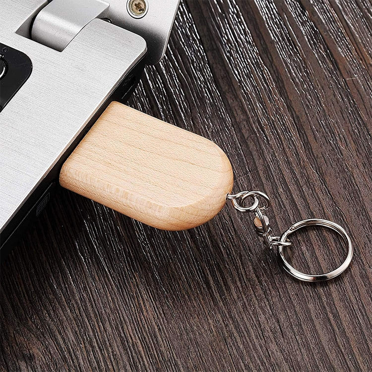 8 GB Wood Material USB Flash Disk