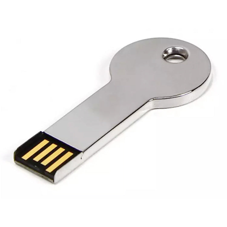 Silver Metal Key Style USB 2.0 Flash Disk (32GB)(Silver)