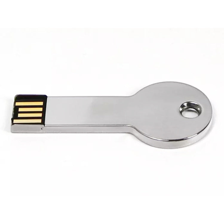 Silver Metal Key Style USB 2.0 Flash Disk (32GB)(Silver)