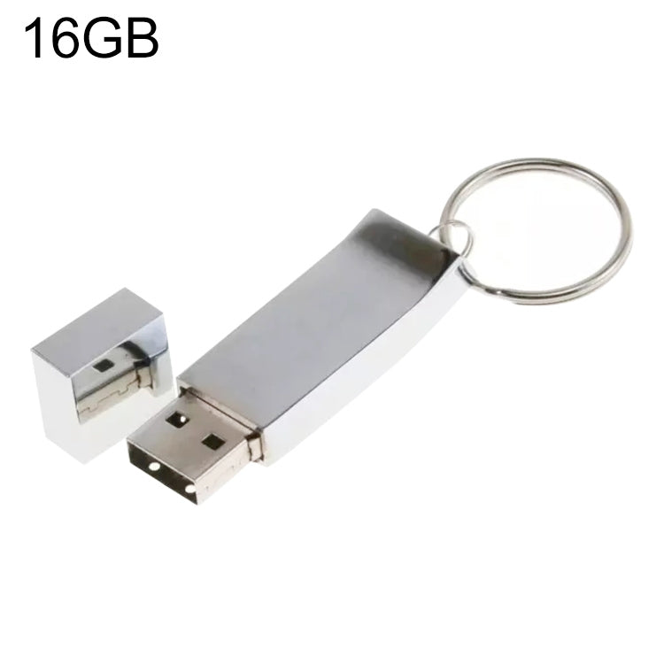 Metallic on Key Ring Style USB 2.0 Flash Disk (16GB)