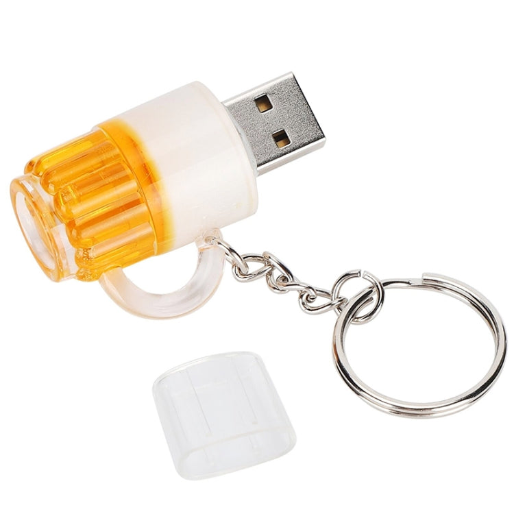 Beer Keychain Style USB Flash Disk with 8GB Memory