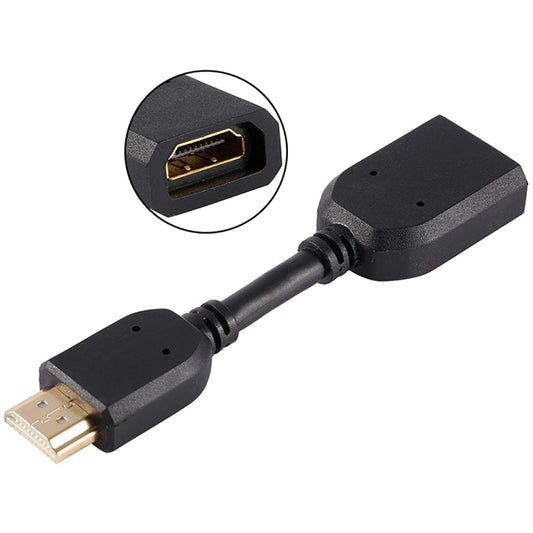 10cm HDMI 19 Pin Male to HDMI 19 Pin Female (AM-AF) Connector Adapter Cable