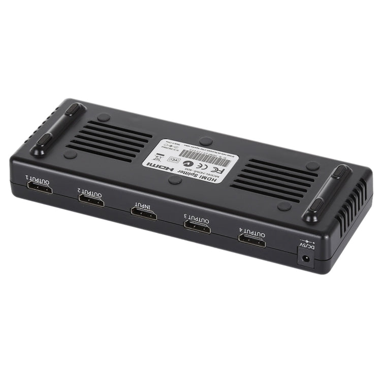 HDMI-400 V1.4 1080P Full HD 1 x 4 HDMI Amplifier Splitter, Support 3D