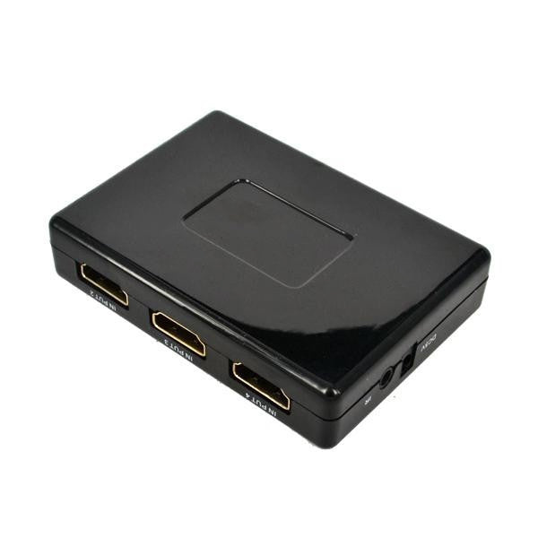 5 Ports 1080P HDMI Switch with Remote Controller, Support HDTV