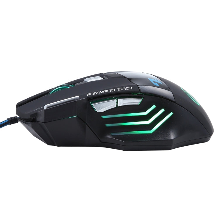 7 Buttons with Scroll Wheel 5000 DPI LED Wired Optical Gaming Mouse for Computer PC Laptop