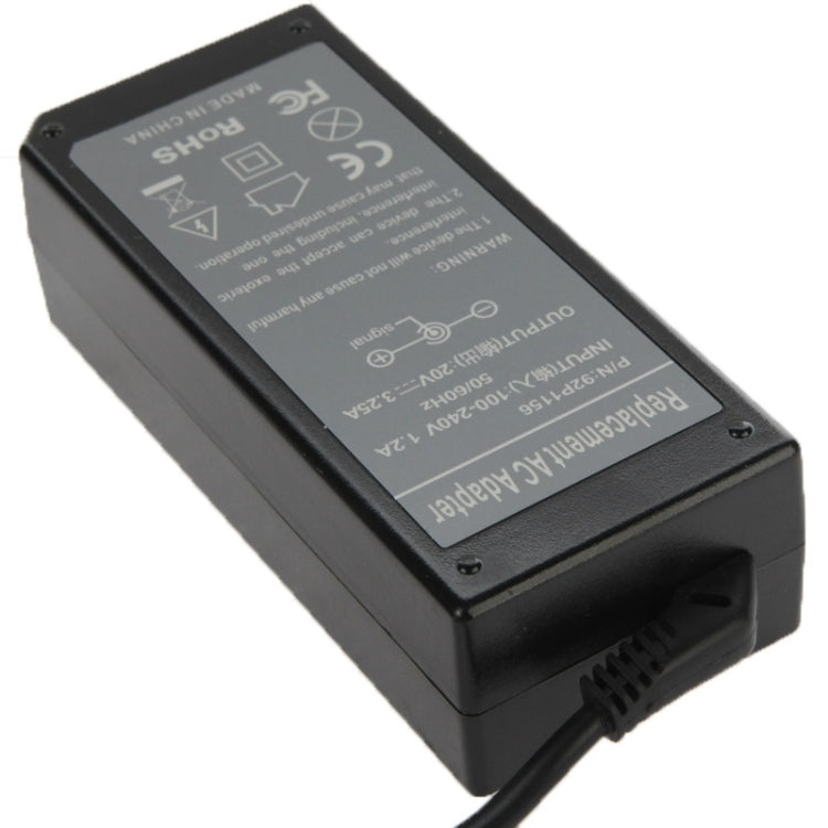 20V 3.25A AC Adapter for IBM / Lenovo Notebook Laptop, Output Tips: 7.9mm x 5.5mm