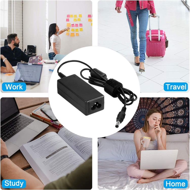 AU Plug AC Adapter 20V 2A 40W for LG Laptop, Output Tips: 5.5x2.5mm