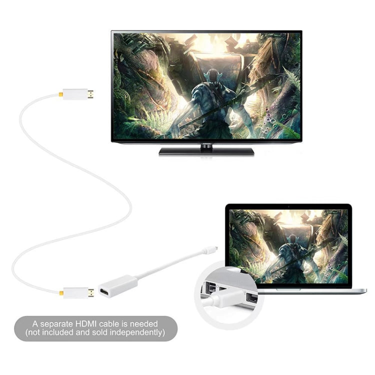 Mini DisplayPort to HDMI Female Adapter Cable