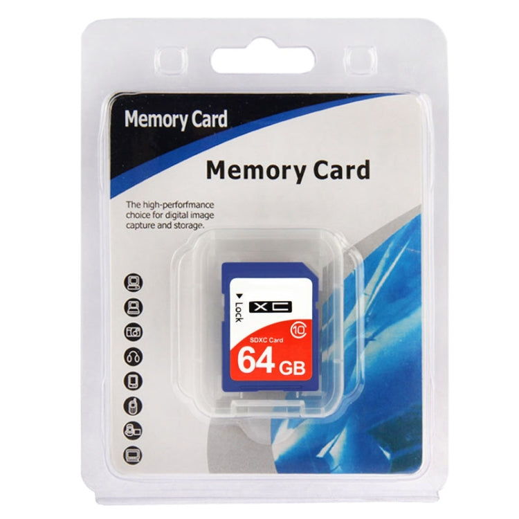 64GB High Speed Class 10 SDHC Camera Memory Card (100% Real Capacity)