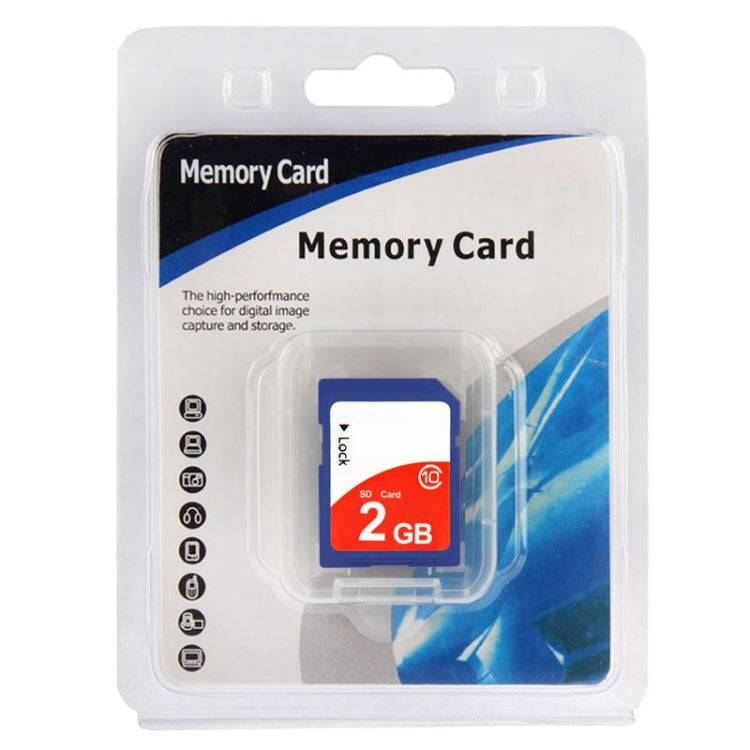 2GB High Speed Class 10 SDHC Camera Memory Card (100% Real Capacity)