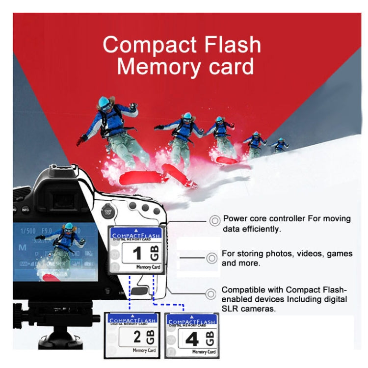 Compact Flash Digital Memory Card (100% Real Capacity)