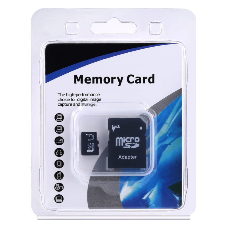 8GB High Speed Class 10 Micro SD(TF) Memory Card from Taiwan (100% Real Capacity)