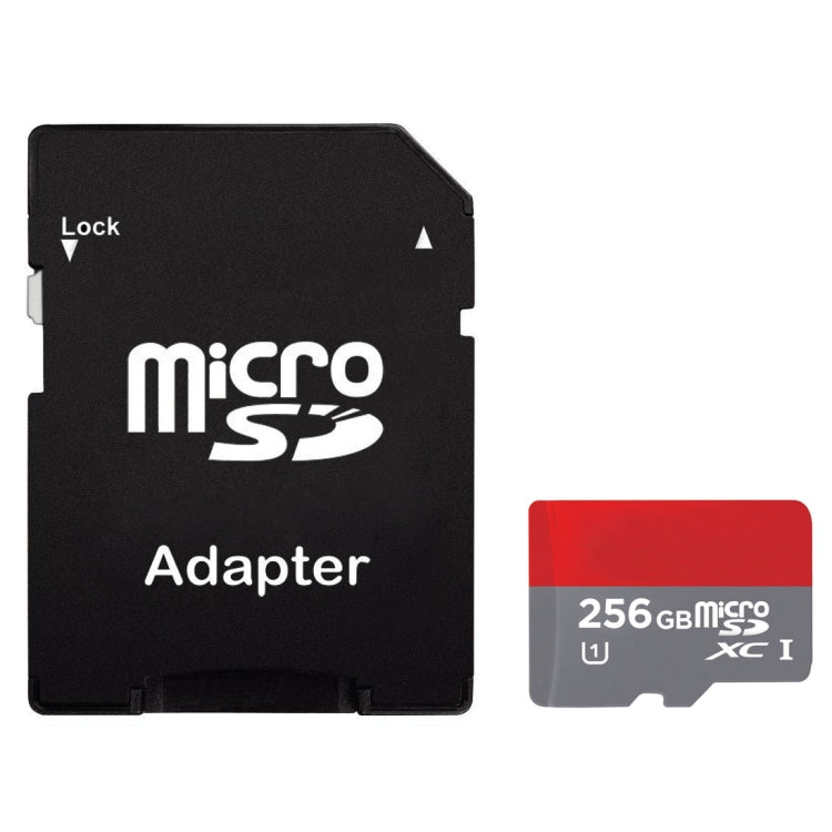 256GB High Speed Class 10 TF/Micro SDHC UHS-1(U1) Memory Card, Write: 15mb/s, Read: 30mb/s  (100% Real Capacity)