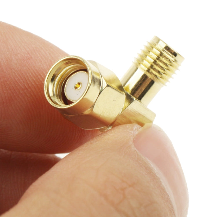 Gold Plated RP-SMA Male to SMA Female Adapter