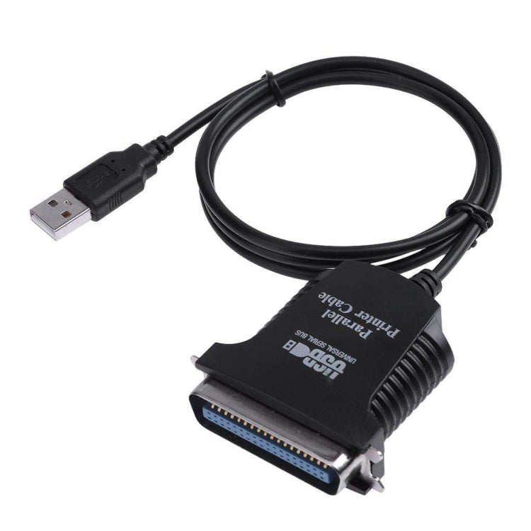 USB to Parallel 1284 36 Pin Printer Adapter Cable, Cable Length: 1m