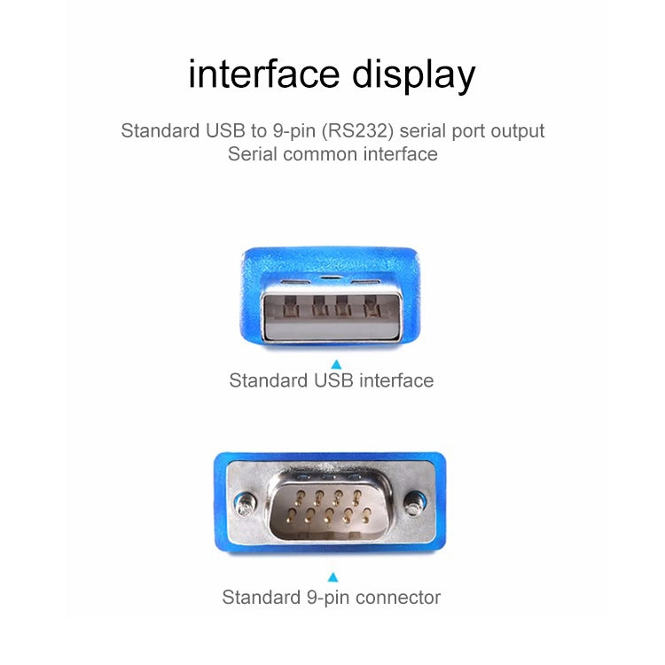 USB to RS232 Cable (Color Random delivery)