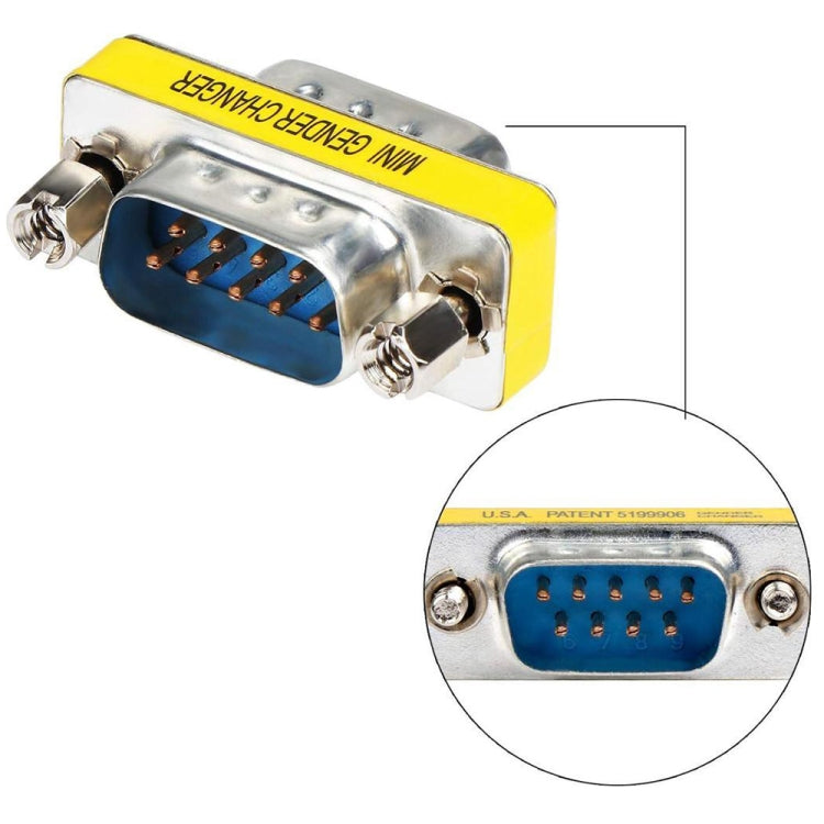 Serial RS232 DB9 9 Pin Female to Female Adapter Converter