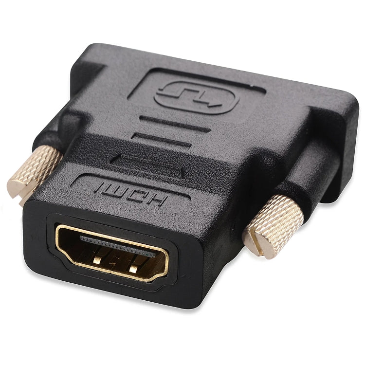 HDMI 19Pin Female to DVI 24+1 Pin Male adapter (Gold Plated)