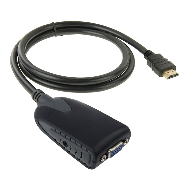 HDMI Male to VGA Female Adapter With Audio Cable