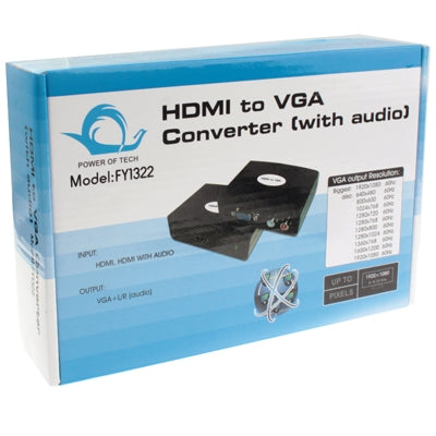 HDMI to VGA Converter with Audio (FY1322)