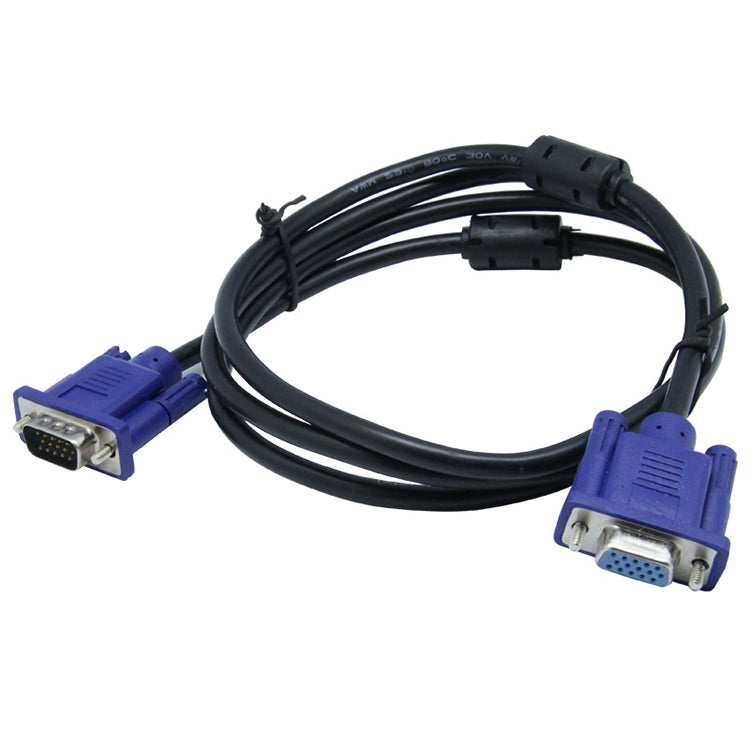 5m Good Quality VGA 15 Pin Male to VGA 15 Pin Female Cable for LCD Monitor, Projector, etc