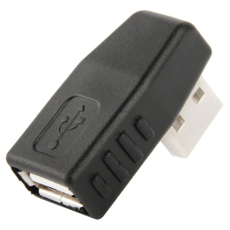 USB 2.0 AM to AF Adapter with 90 Degree Angle, Support OTG Function