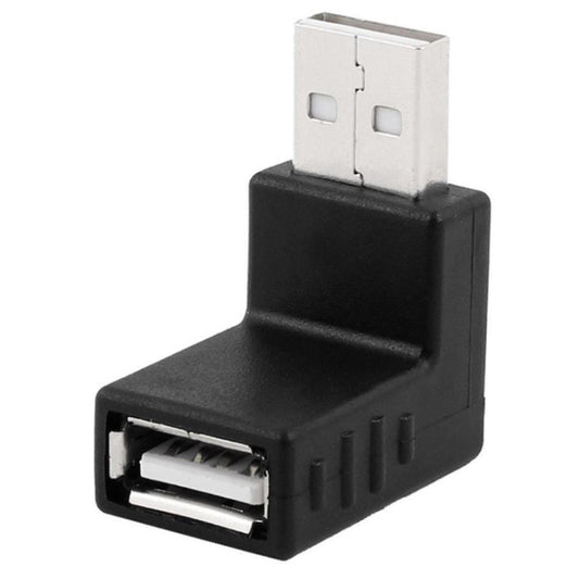 USB 2.0 AM to AF Adapter with 90 Degree Angle