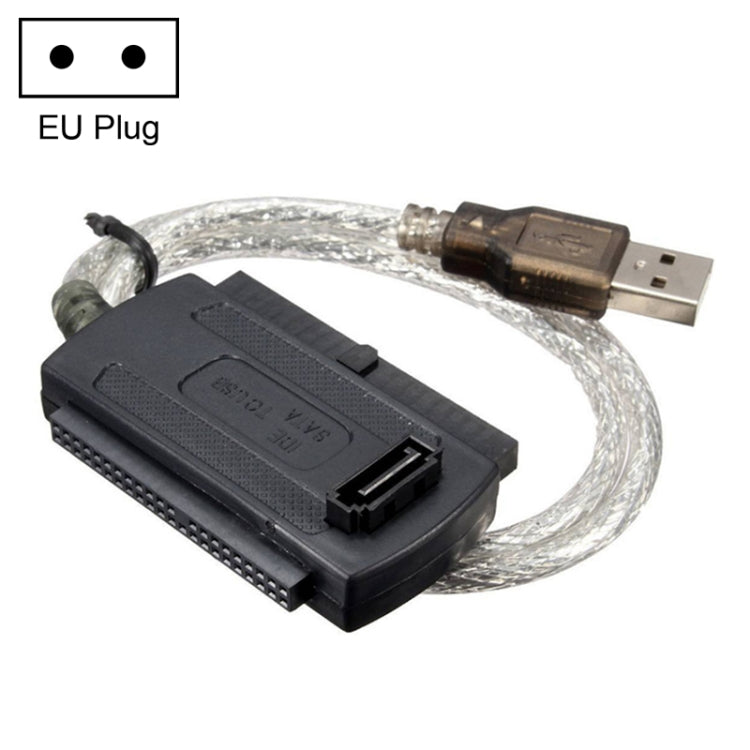 USB 2.0 to IDE & SATA Cable Cable Length: approx 55cm