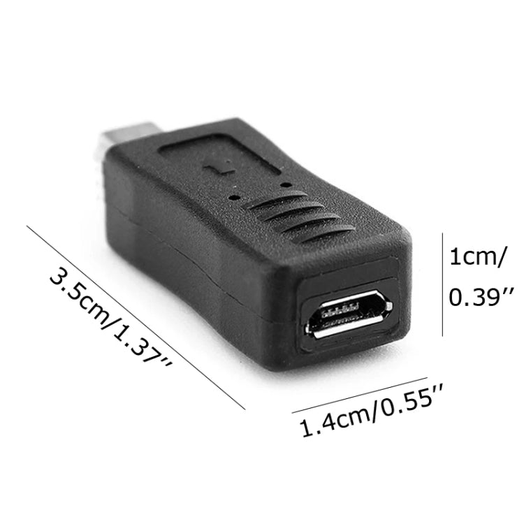 USB 2.0 Mini USB to Micro USB Female Adapter