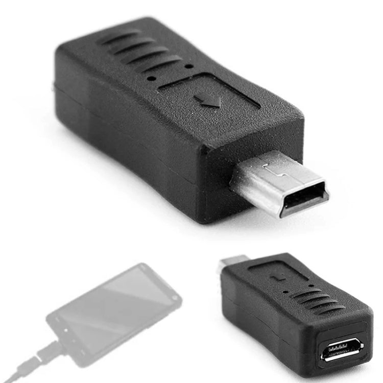 USB 2.0 Mini USB to Micro USB Female Adapter