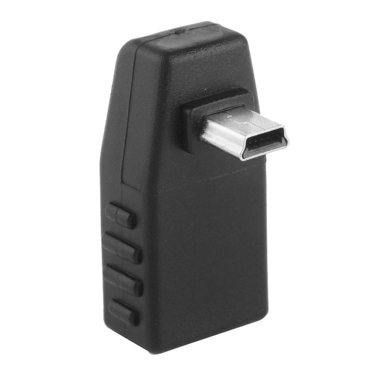 90 Degree Mini USB Male to USB 2.0 AF Adapter