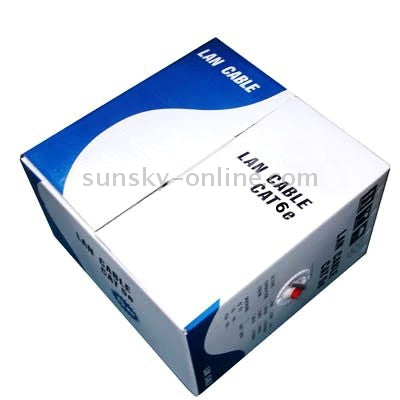 Lan Cable (CAT6E Data cable), Copper, Length: 305m, Diameter: 0.52mm