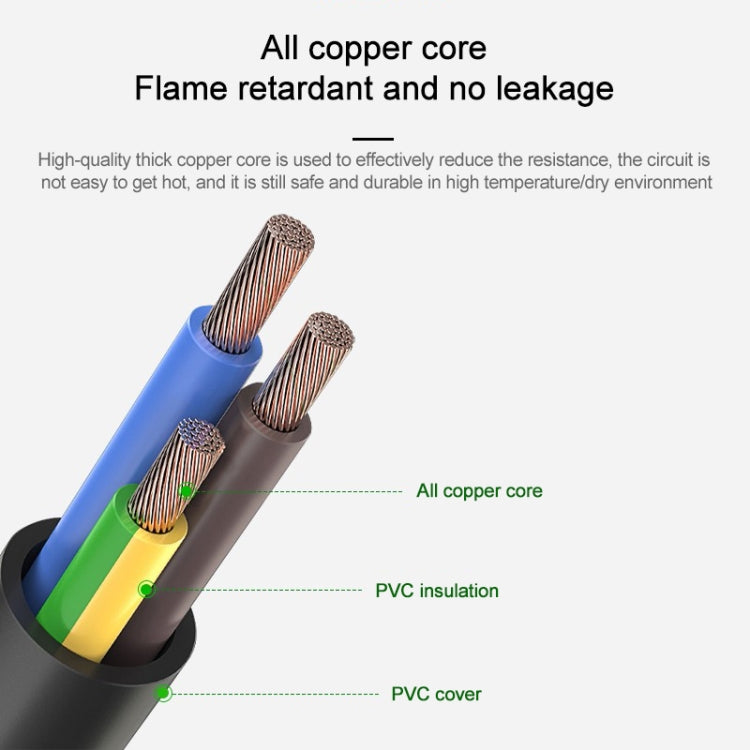 EU Power Cord, Cable Length: 1.5m