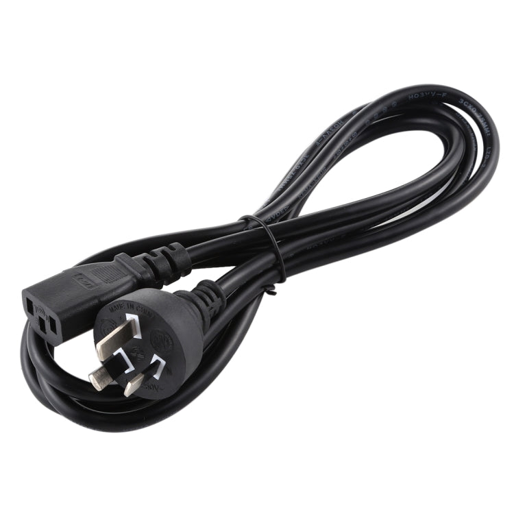 Computer PC POWER Cord 3 pin Cable, Length: 1.8m, AU Plug