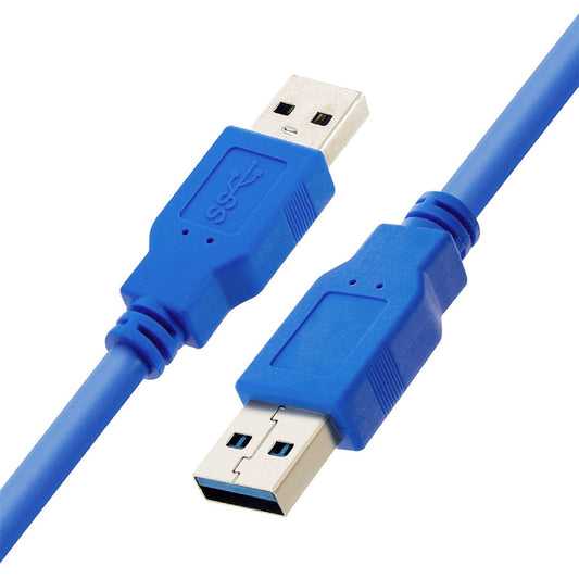 USB 3.0 A Male to A Male AM-AM Extension Cable, Length: 3m