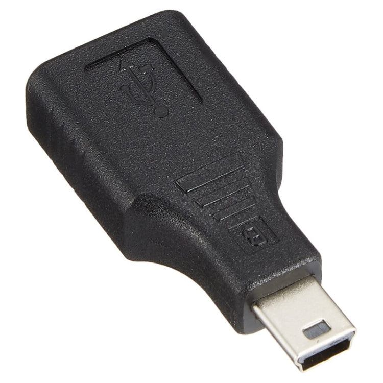 Mini USB Male to USB 2.0 Female Adapter with OTG Function