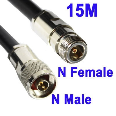 N Female to N Male WiFi Extension Cable, Cable Length: 20M