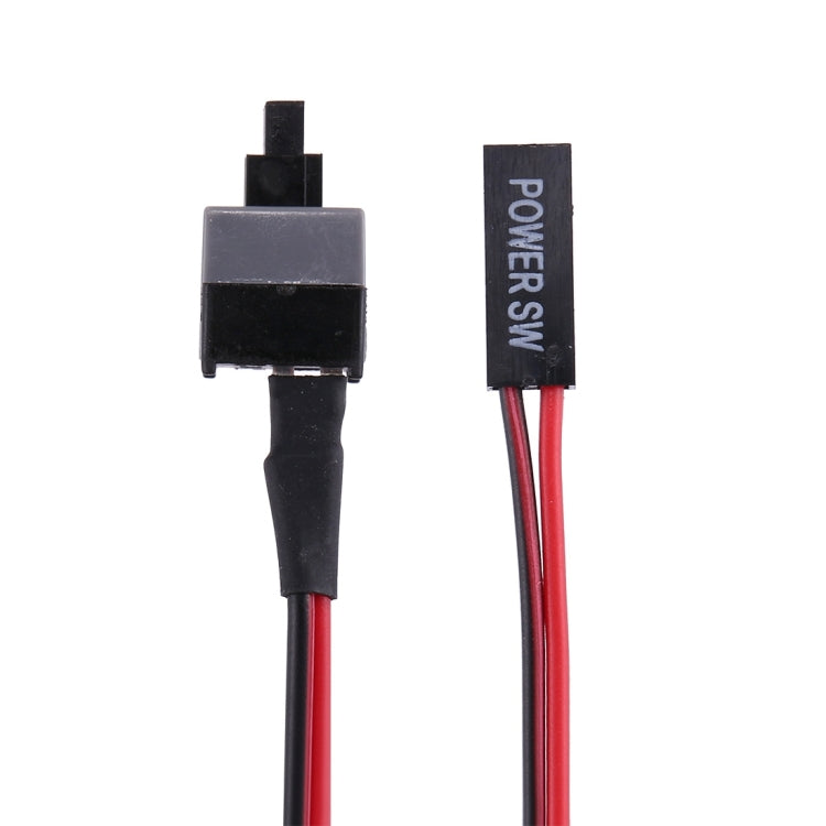 10 PCS Computer Chassis Power Switch Cable