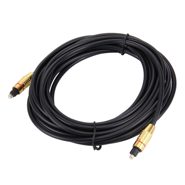 Digital Audio Optical Fiber Toslink Cable, Cable Length: 5m, OD: 5.0mm