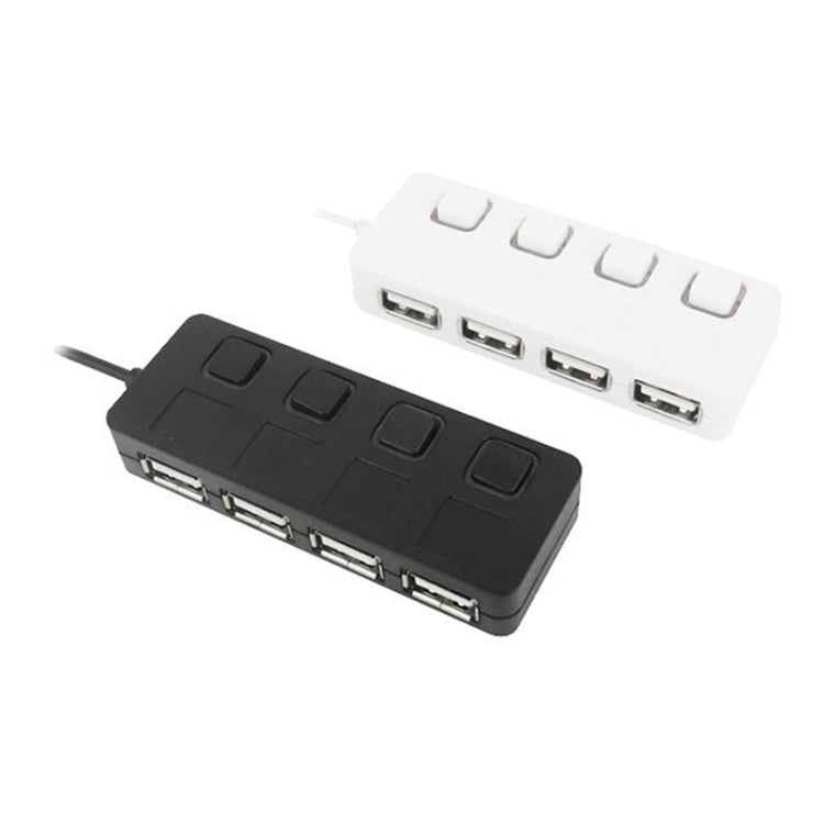 4 Ports USB 2.0 HUB with 4 Switch