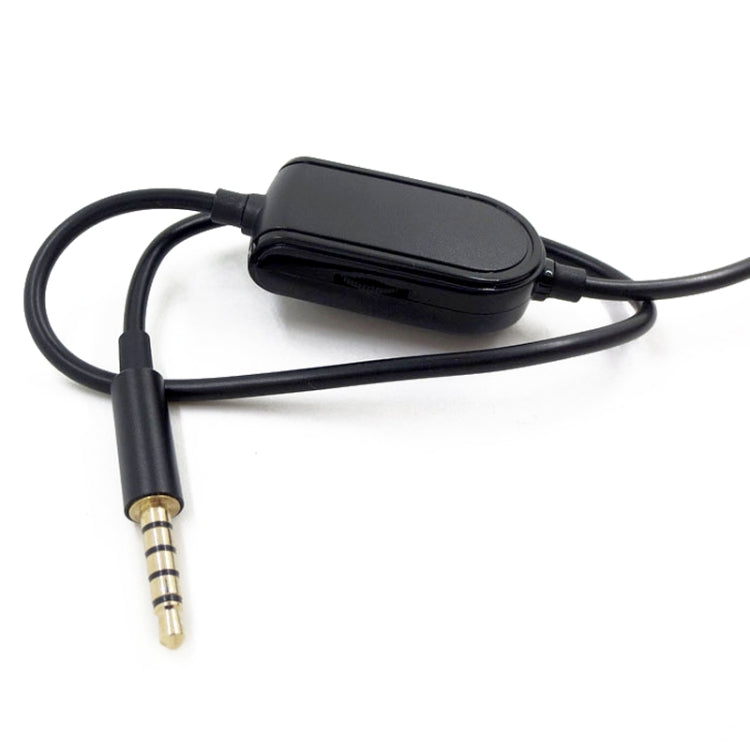 ZS0086 Volume Control Version Gaming Headphone Audio Cable for Logitech Astro A10 A40 A30