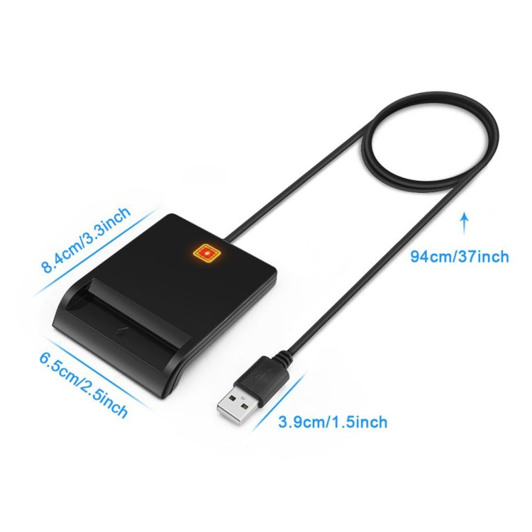 ROCKETEK SCR1 CAC ID SIM Chip Smart Card Reader