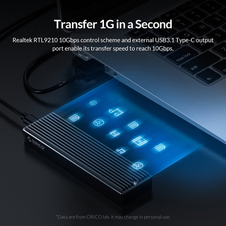 ORICO M2PV-C3 M.2 NVMe SSD Enclosure