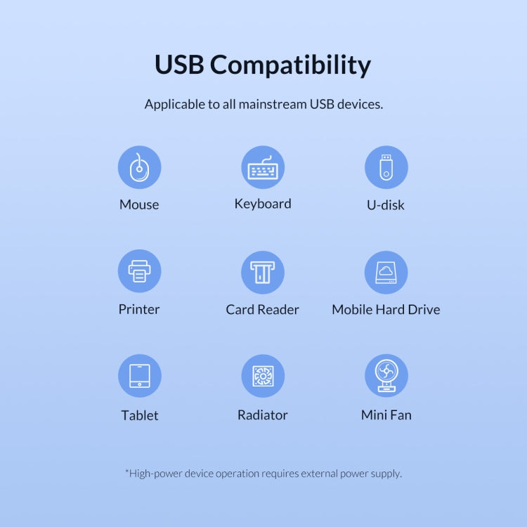 ORICO TWU3-4A-BK 4-Port USB 3.0 HUB