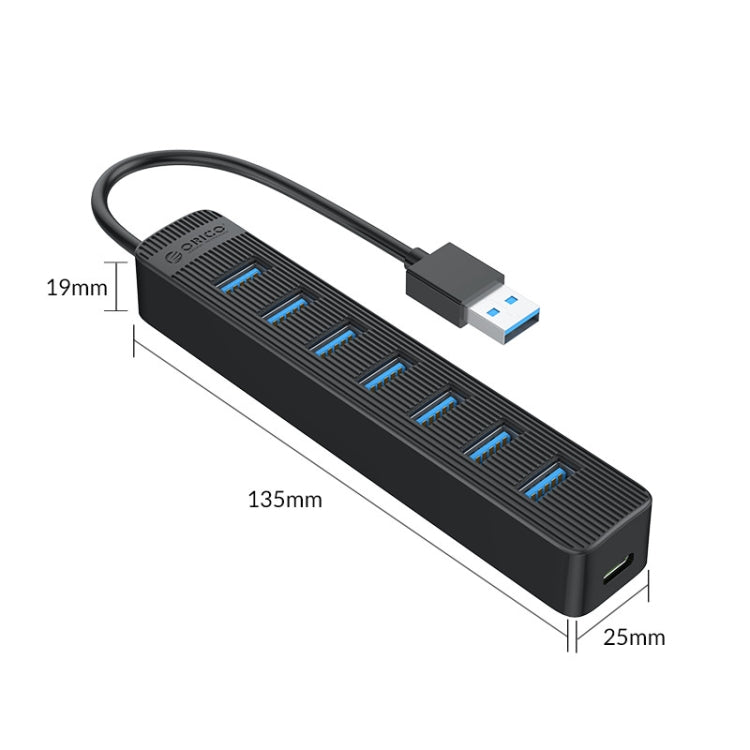 ORICO TWU3-7A-BK 7-Port USB 3.0 HUB